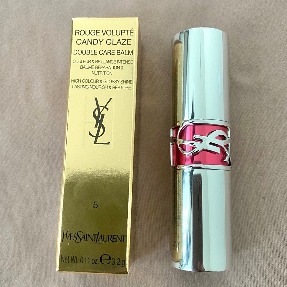 YSL: Rouge Volupté Candy Lip Gloss Stick “Shade 05” | BRAND NEW, FULL SIZE